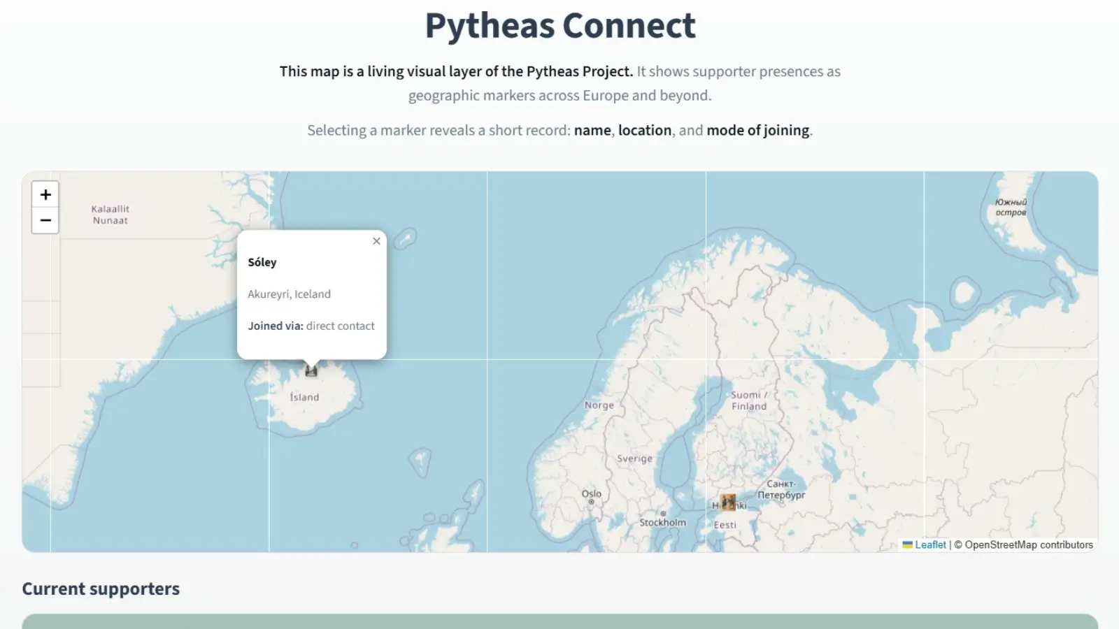 Massalia Route Module — hero view